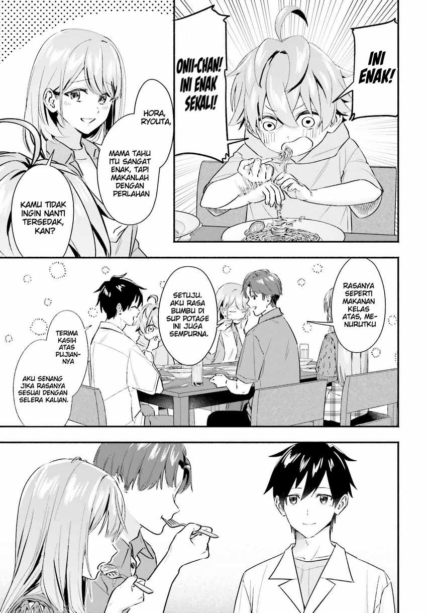 Kajidaikou no Arbeit wo Hajimetara Gakuen Ichi no Bishoujo no Kazoku ni Kiniirarechaimashita Chapter 05
