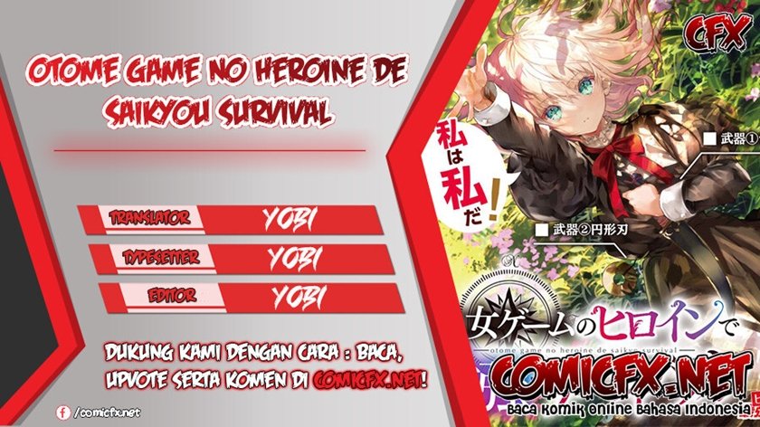Otome Game no Heroine de Saikyou Survival Chapter 2