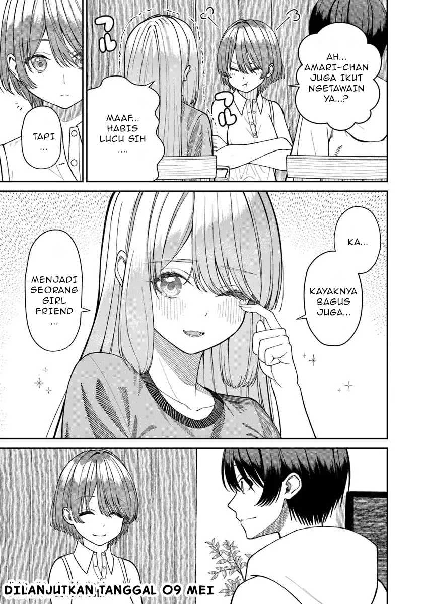 Kanojo ni shitai Joshi Ichii, no Tonari de Mitsuketa Amari-chan Chapter 04.1