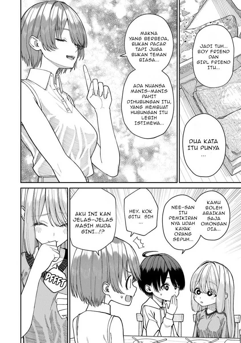 Kanojo ni shitai Joshi Ichii, no Tonari de Mitsuketa Amari-chan Chapter 04.1