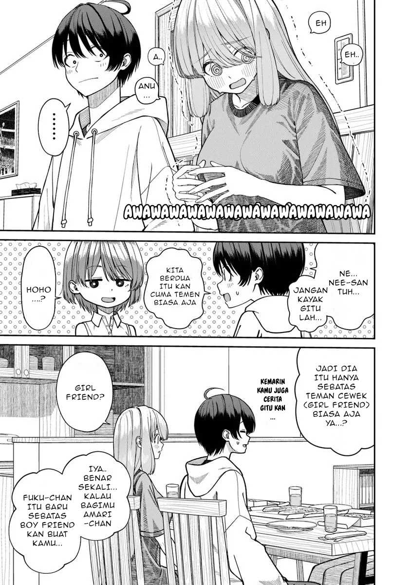 Kanojo ni shitai Joshi Ichii, no Tonari de Mitsuketa Amari-chan Chapter 04.1
