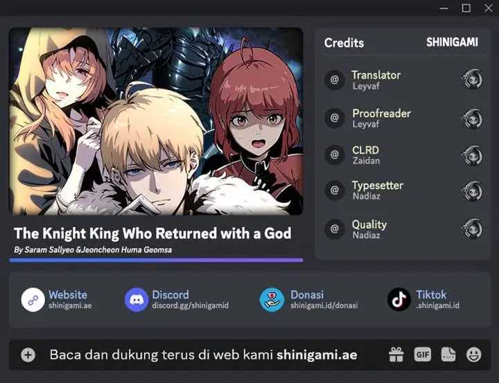 The Knight King Who Returned with a God Chapter 112