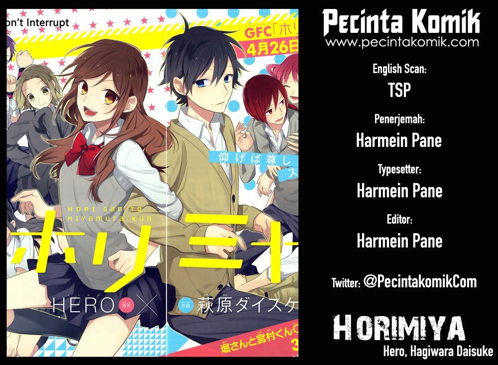 Horimiya Chapter 32