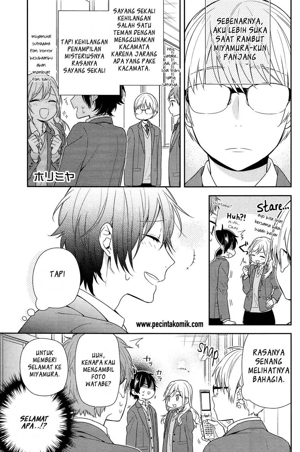 Horimiya Chapter 74