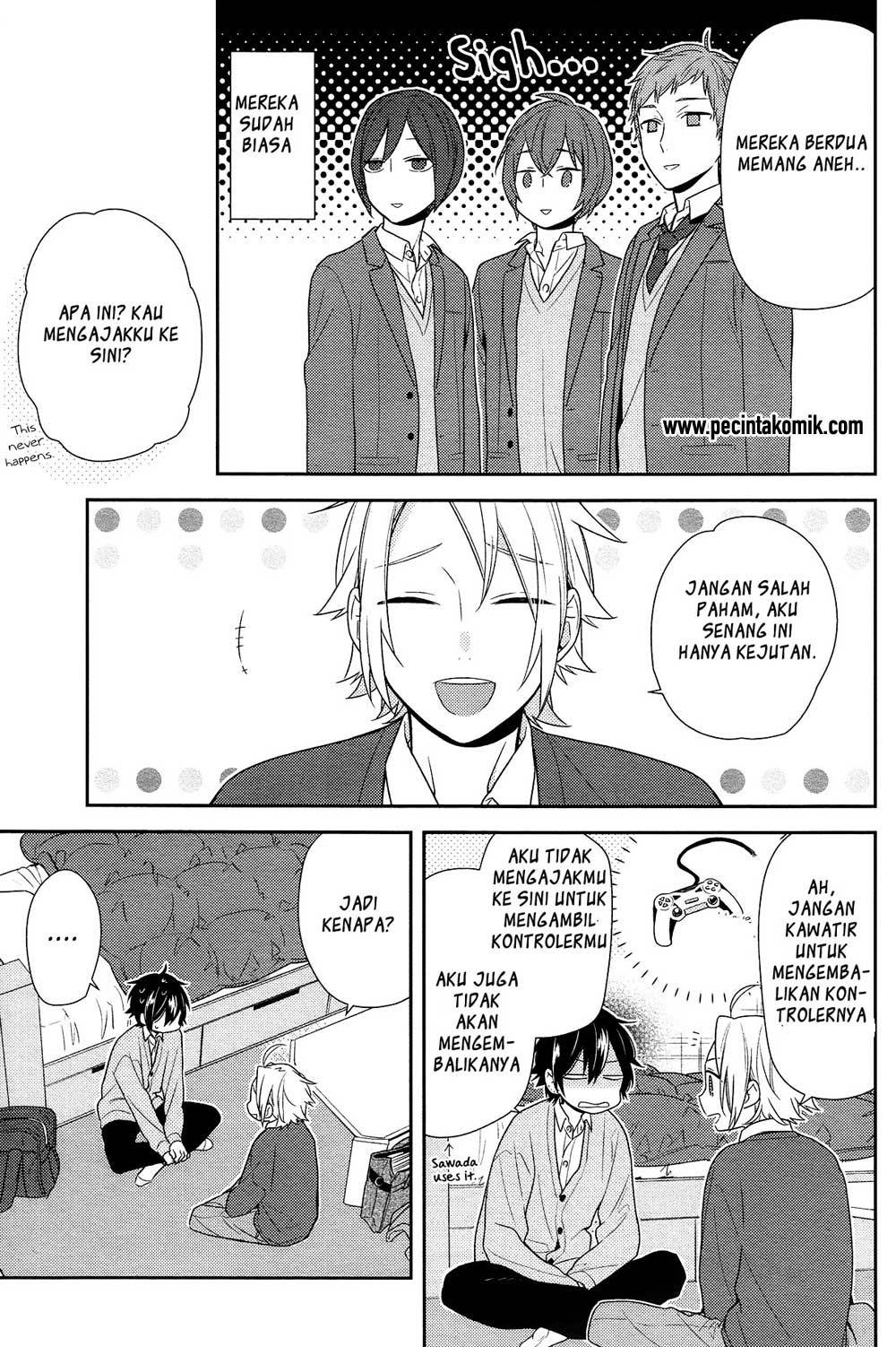 Horimiya Chapter 74