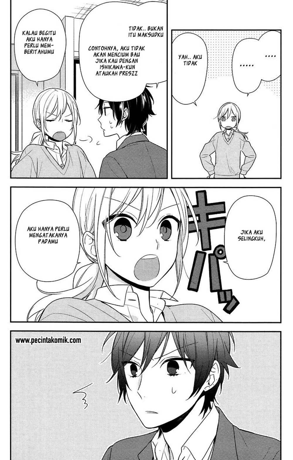 Horimiya Chapter 74