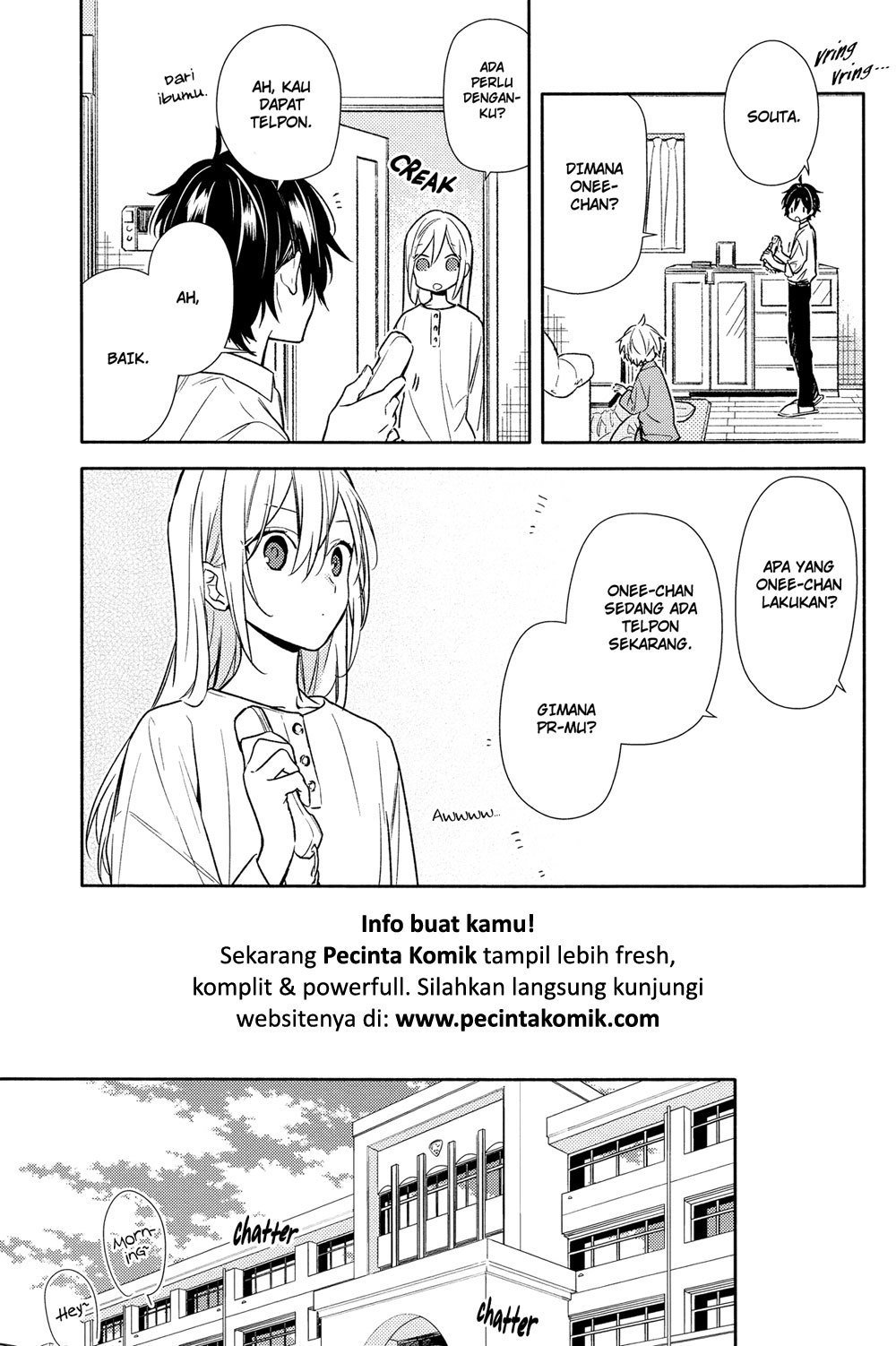 Horimiya Chapter 89