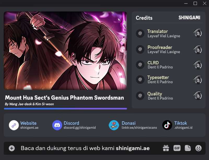 Mount Hua Sect’s Genius Phantom Swordsman Chapter 02