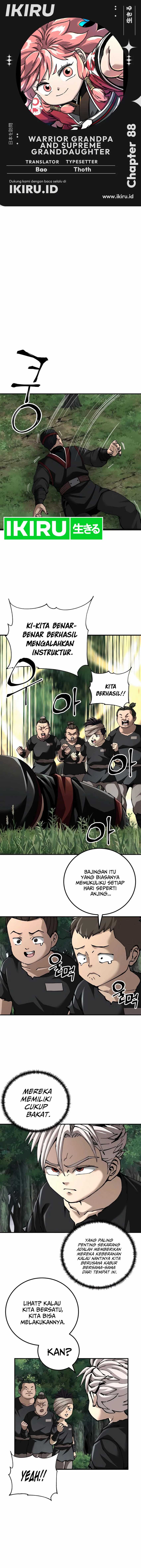 Warrior Grandpa and Supreme Granddaughter Chapter 88
