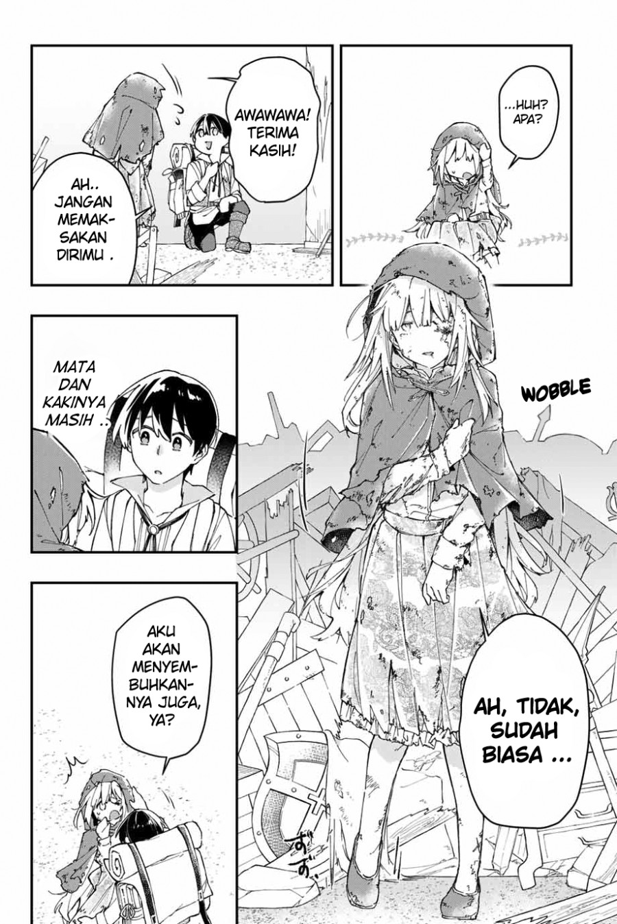 Kiwameta Heel ga Subete wo Iyasu! – Mura de Muyou ni natta Boku wa, Hirotta Gomi wo Geki Rare Item ni Shuuzen shite Nariagaru Chapter 01.2