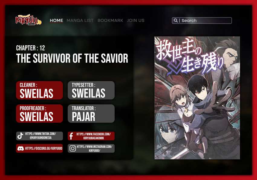 The Survival of the Savior Chapter 12