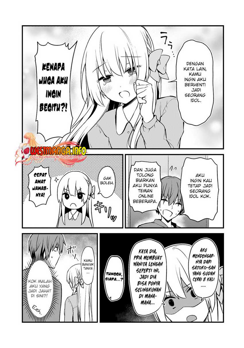 Netoge no Yome ga Ninki Idol datta ken ~Cool-kei no kanojo wa genjitsu demo yome no tsumori de iru~ Chapter 12
