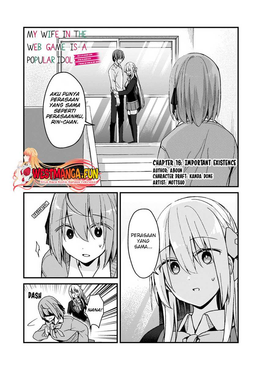 Netoge no Yome ga Ninki Idol datta ken ~Cool-kei no kanojo wa genjitsu demo yome no tsumori de iru~ Chapter 18