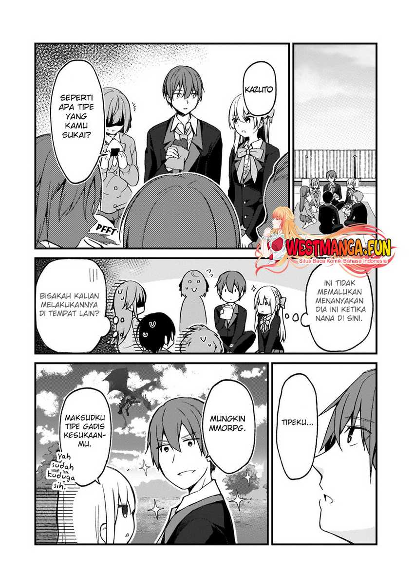 Netoge no Yome ga Ninki Idol datta ken ~Cool-kei no kanojo wa genjitsu demo yome no tsumori de iru~ Chapter 19