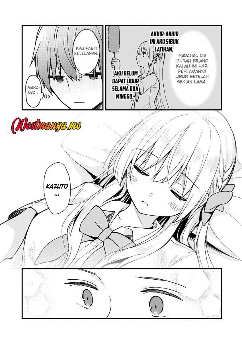 Netoge no Yome ga Ninki Idol datta ken ~Cool-kei no kanojo wa genjitsu demo yome no tsumori de iru~ Chapter 25