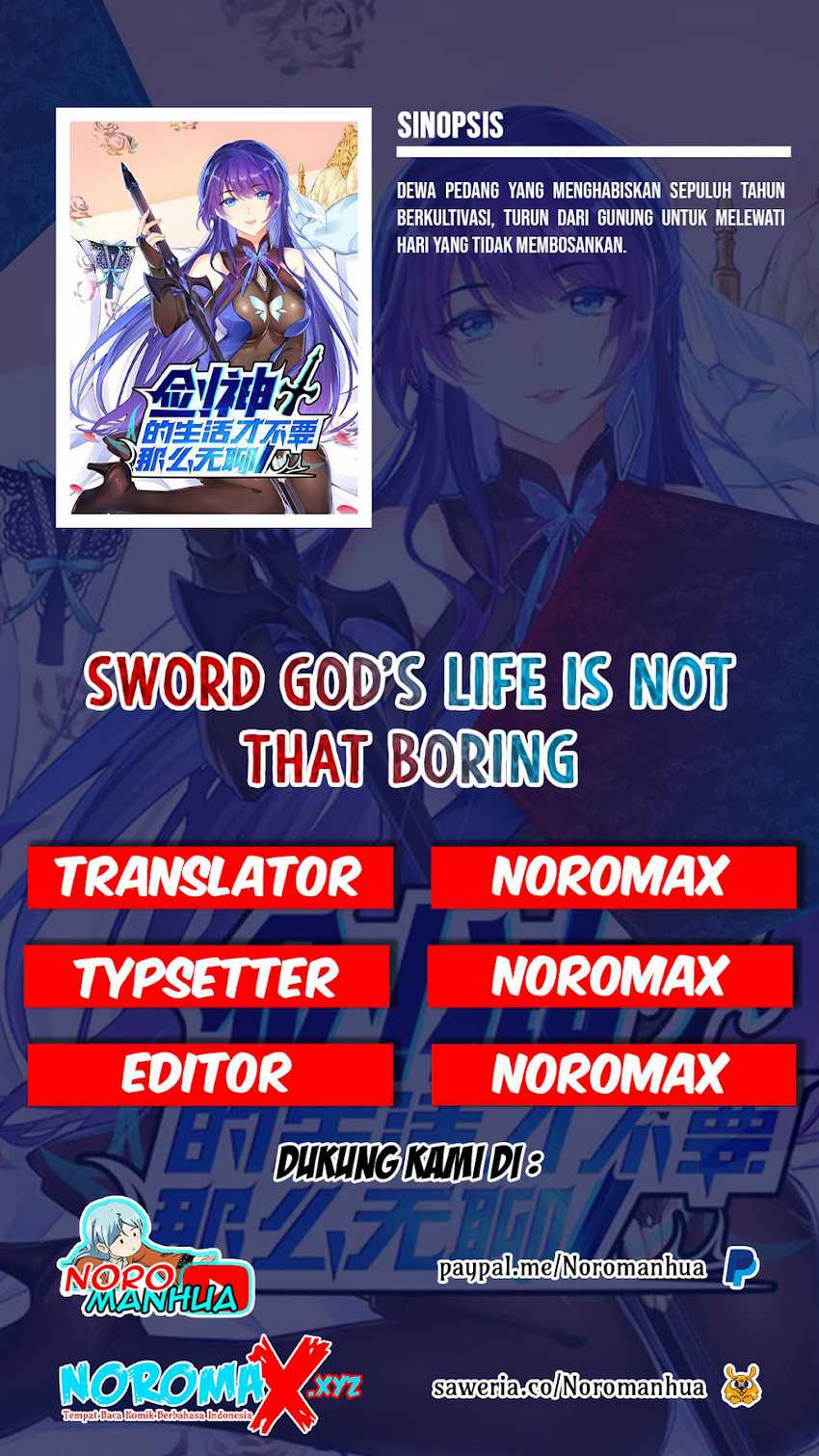 Sword Gods Life Is Not That Boring Chapter 52