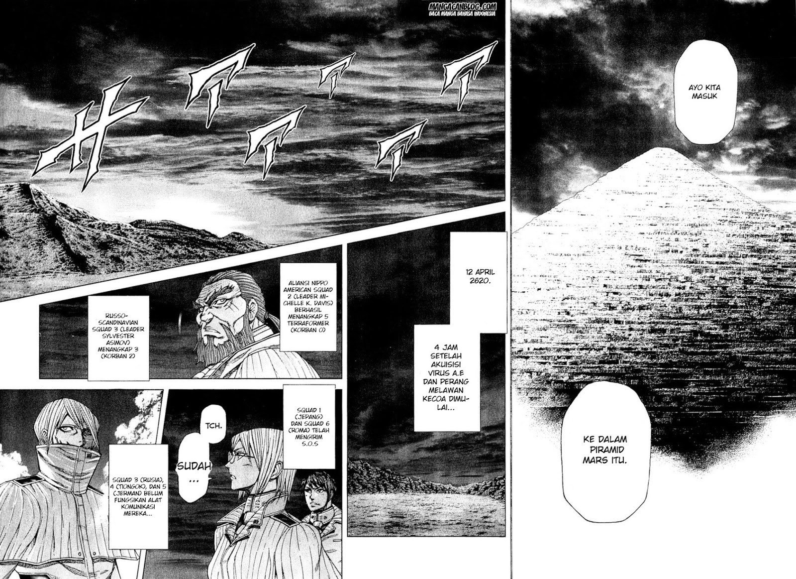 Terra Formars 2 Chapter 27 page 16