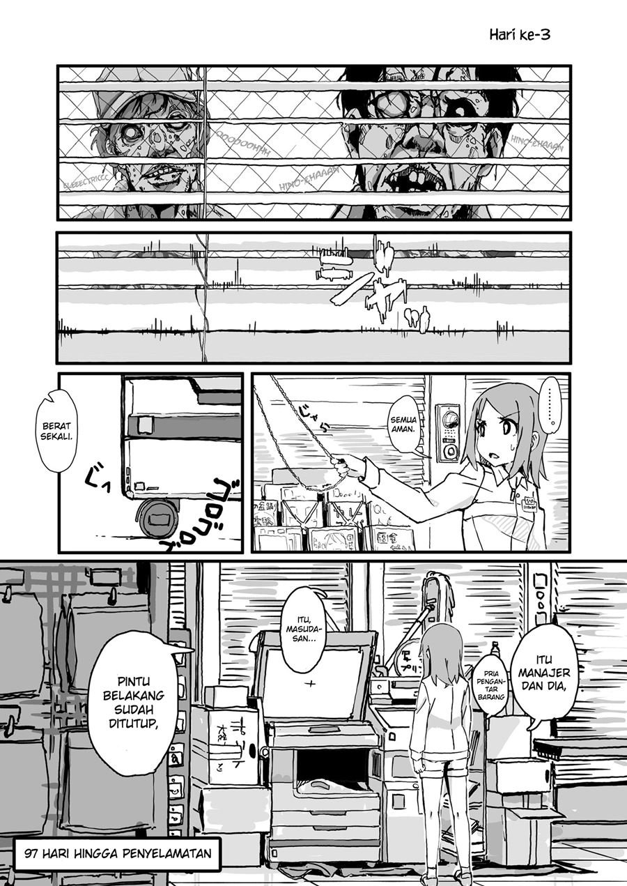 Convenience Store of the Dead ~The Convenience Store Clerk Will Get Rescued in 100 Days~ Chapter 03