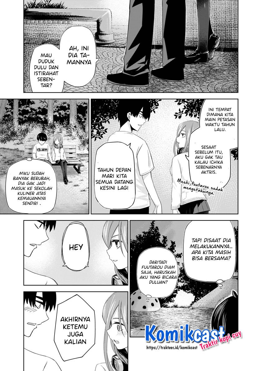 Go-Toubun no Hanayome chapter 123.2 halaman 9