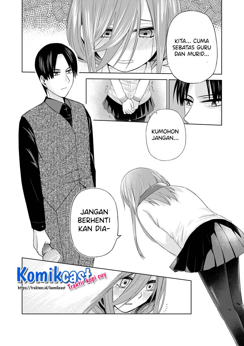 Go-Toubun no Hanayome chapter 123.2 halaman 12