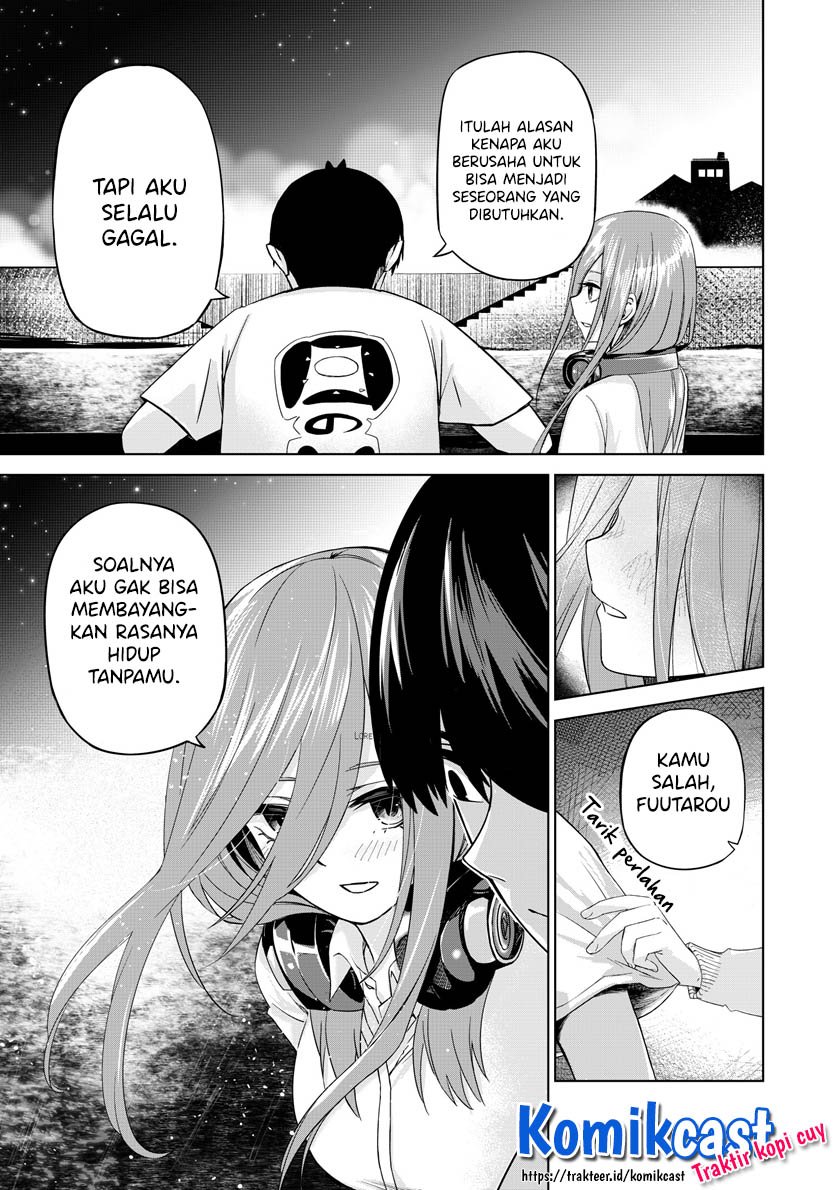 Go-Toubun no Hanayome chapter 123.2 halaman 6