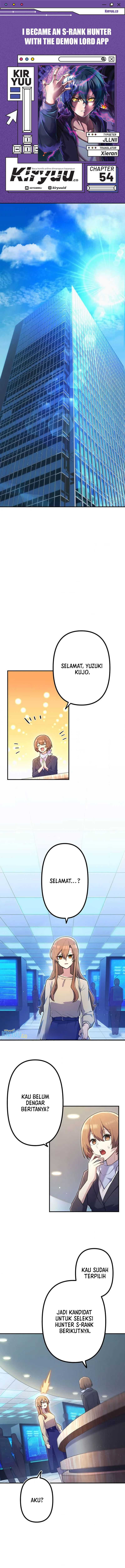 I Became an S-Rank Hunter With the Demon Lord App Chapter 54