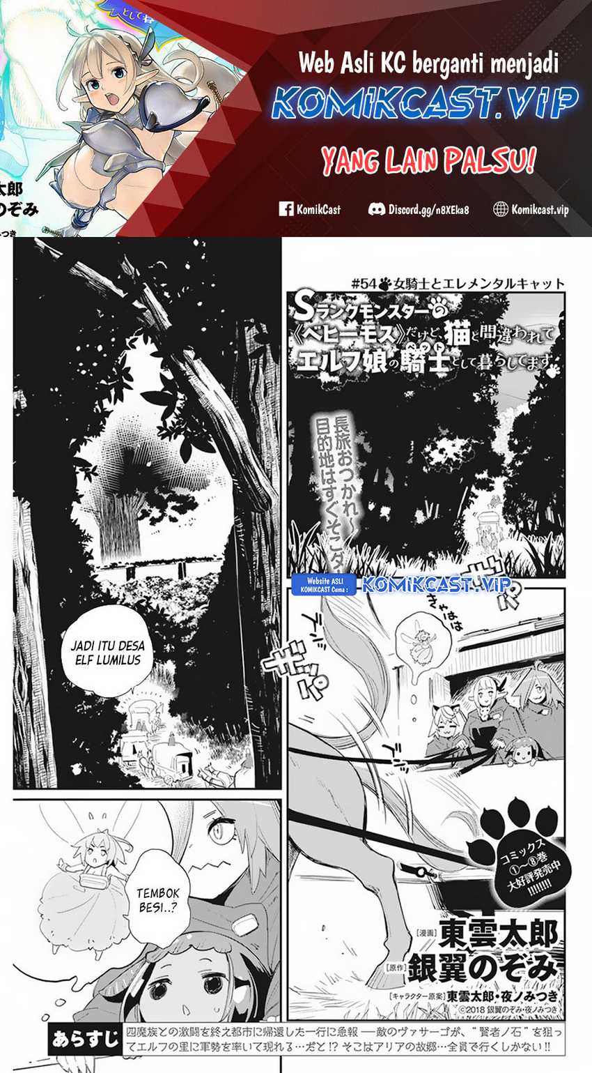S-Rank Monster no Behemoth Dakedo, Neko to Machigawarete Erufu Musume no Kishi (Pet) Toshite Kurashitemasu Chapter 54