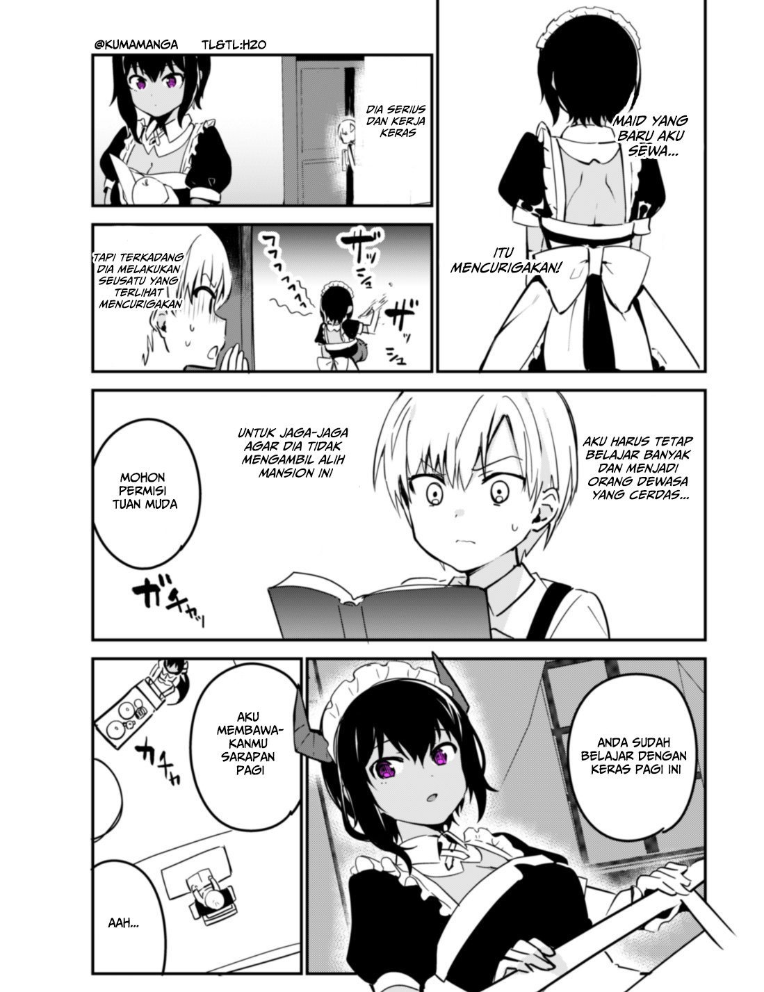 My Recently Hired Maid Is Suspicious (Webcomic) Chapter 02
