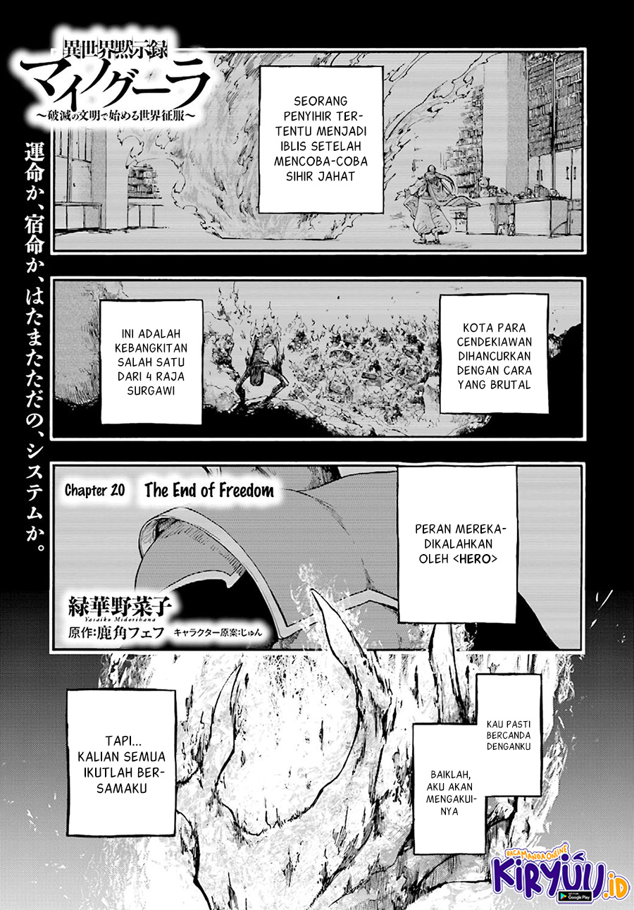 Isekai Apocalypse MYNOGHRA ~The conquest of the world starts with the civilization of ruin~ Chapter 20