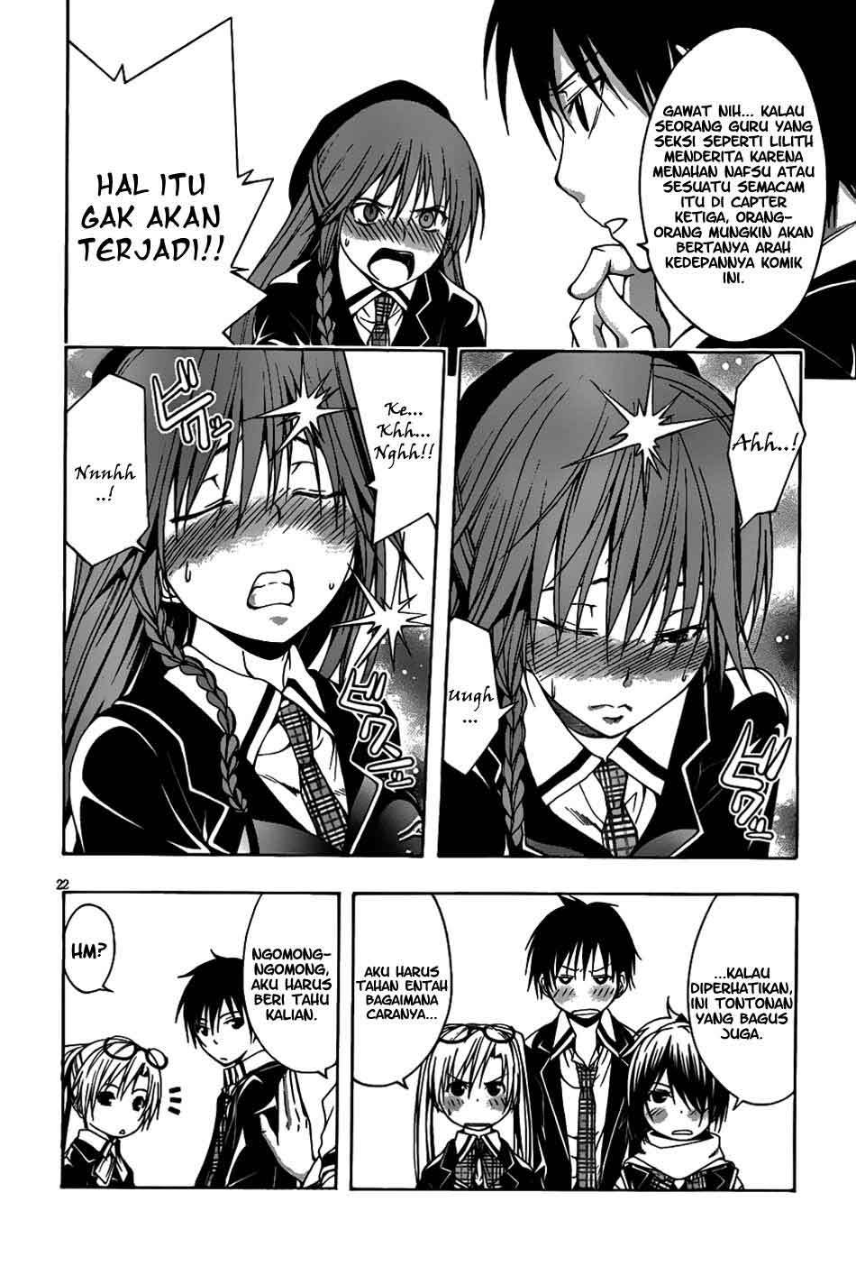 Trinity Seven Chapter 3 page 21
