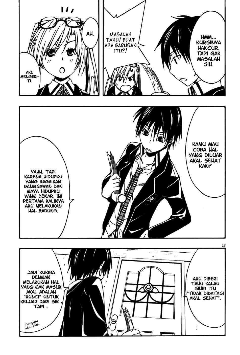Trinity Seven Chapter 3 page 16