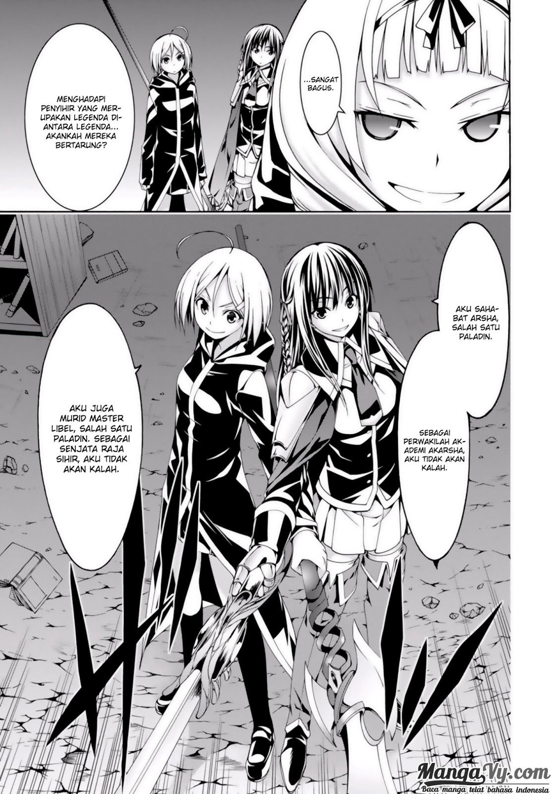 Trinity Seven Chapter 72