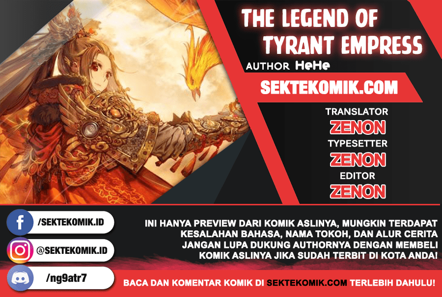 Legend of the Tyrant Empress Chapter 43 page 0