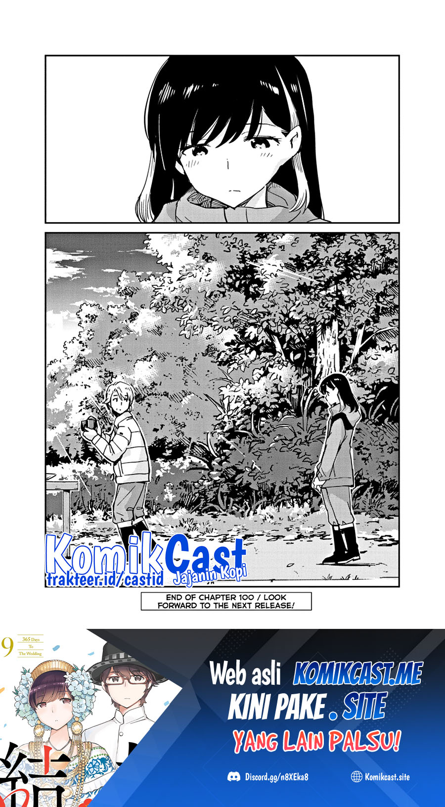 Kekkon Surutte, Hontou desu ka? Chapter 100