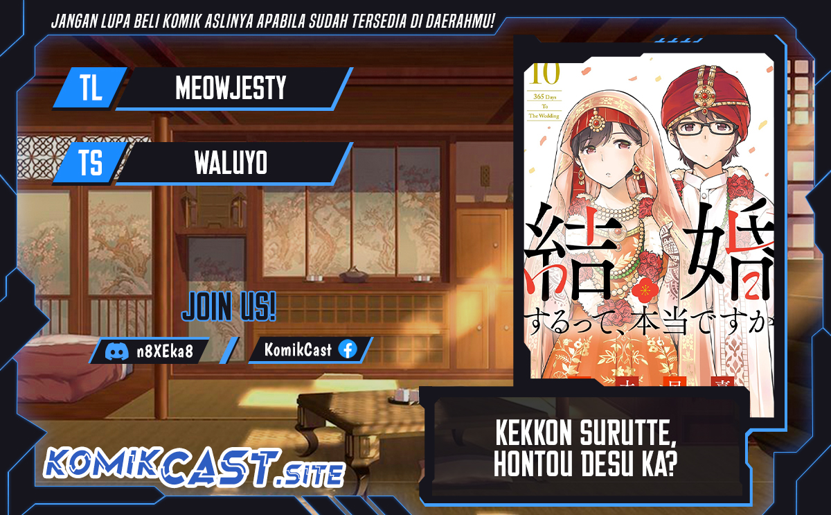 Kekkon Surutte, Hontou desu ka? Chapter 108