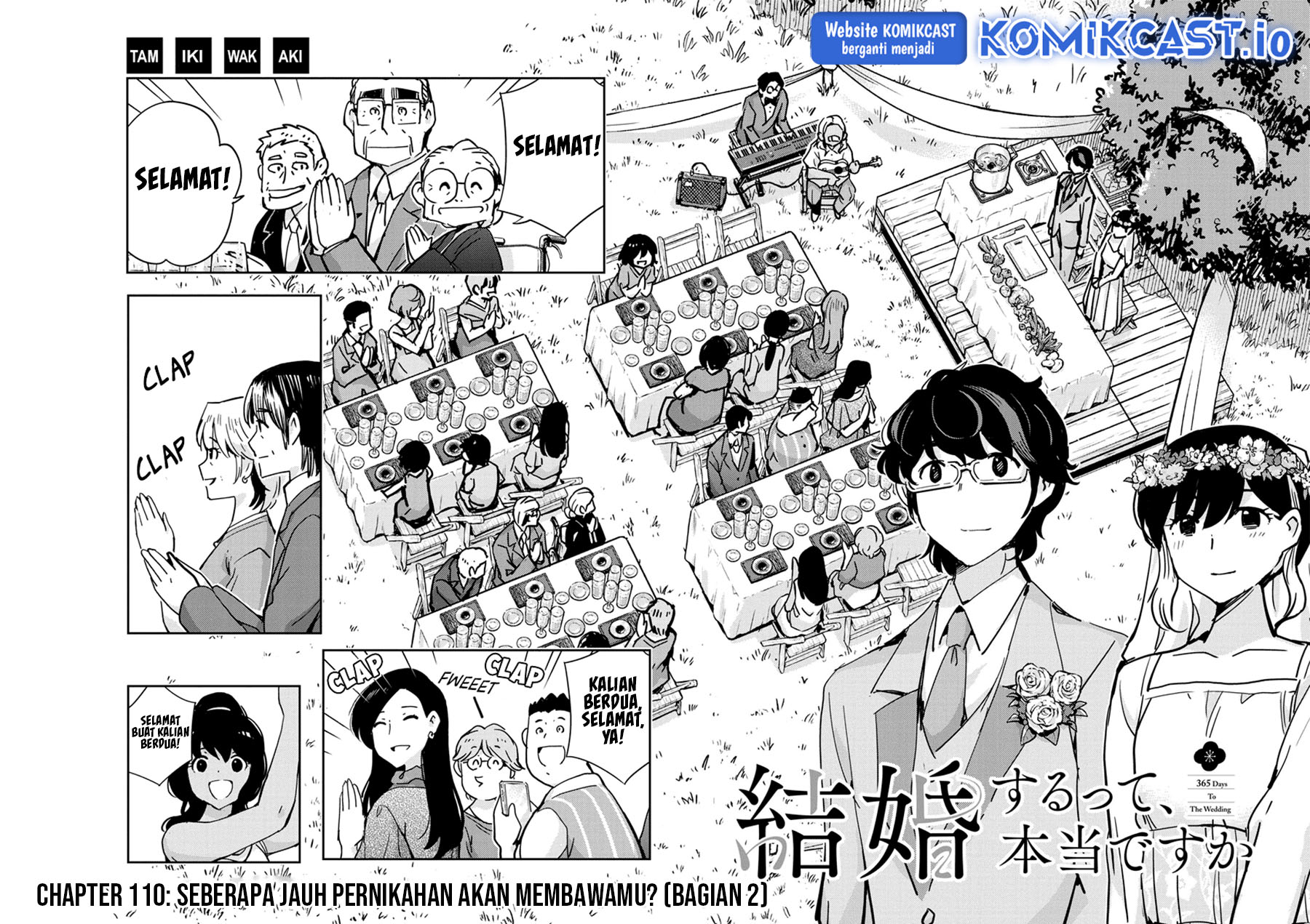 Kekkon Surutte, Hontou desu ka? Chapter 110