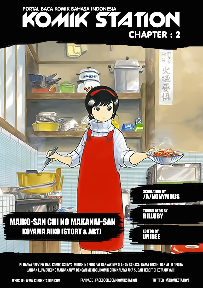 Maiko-san Chi no Makanai-san Chapter 02