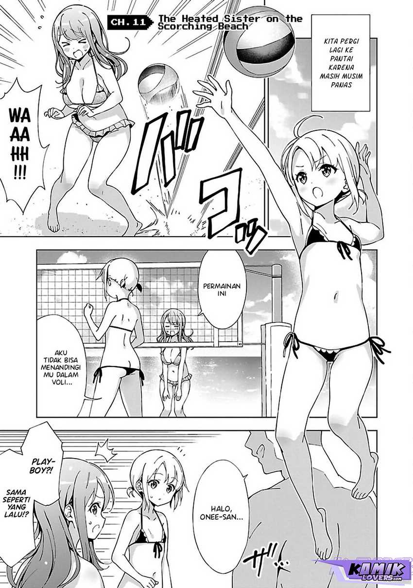 Onee-chan wa Game o Suruto Hito ga Kawaru Onee-chan Chapter 11 page 1