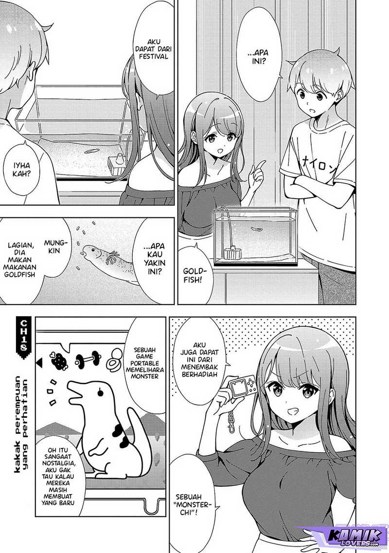 Onee-chan wa Game o Suruto Hito ga Kawaru Onee-chan Chapter 18 page 1