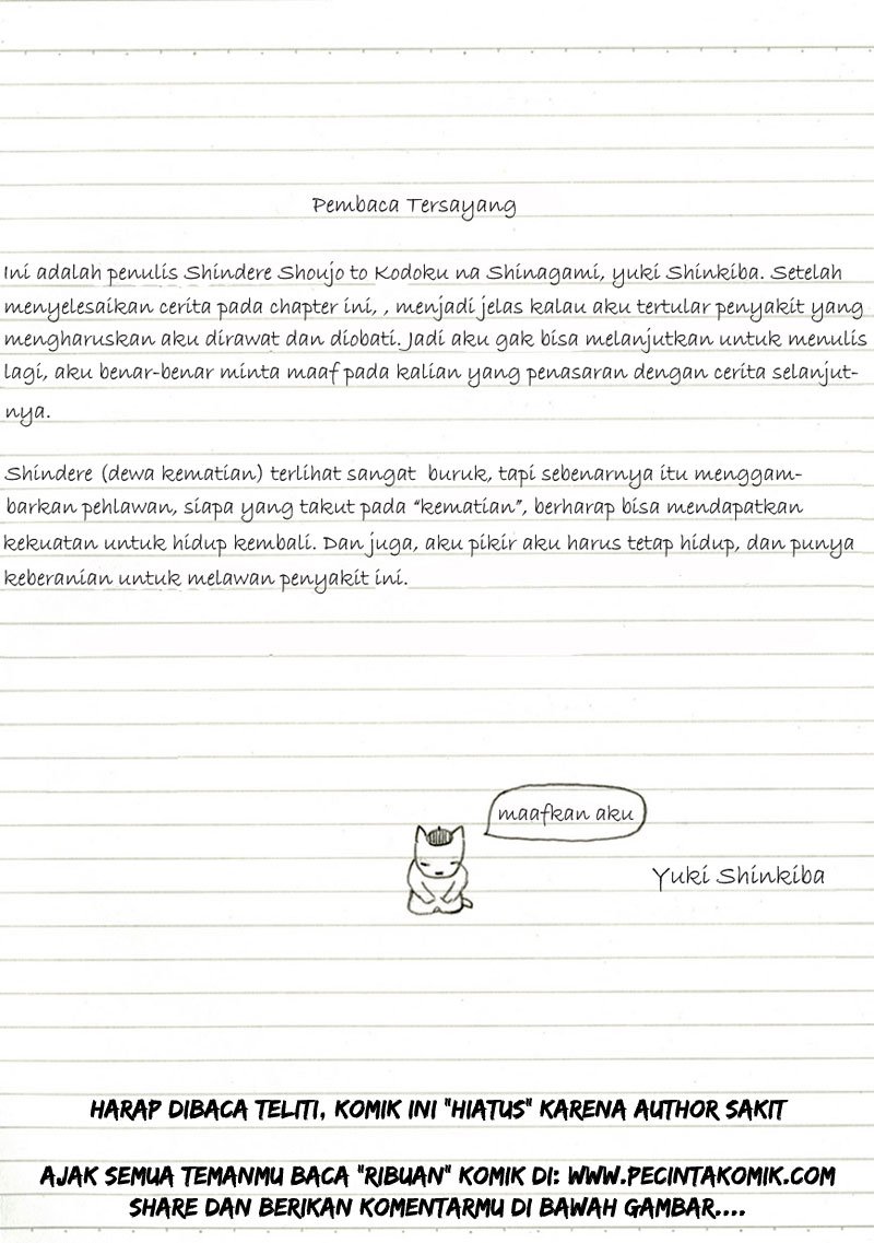 Shindere Shoujo to Kodoku na Shinigami chapter 20 halaman 30