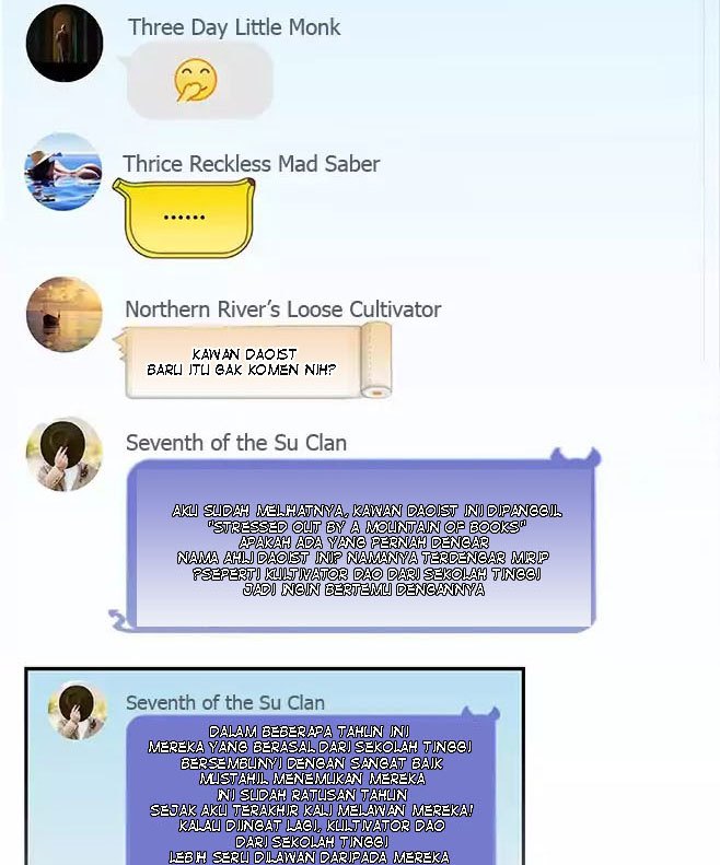 Cultivation Chat Group Chapter 01