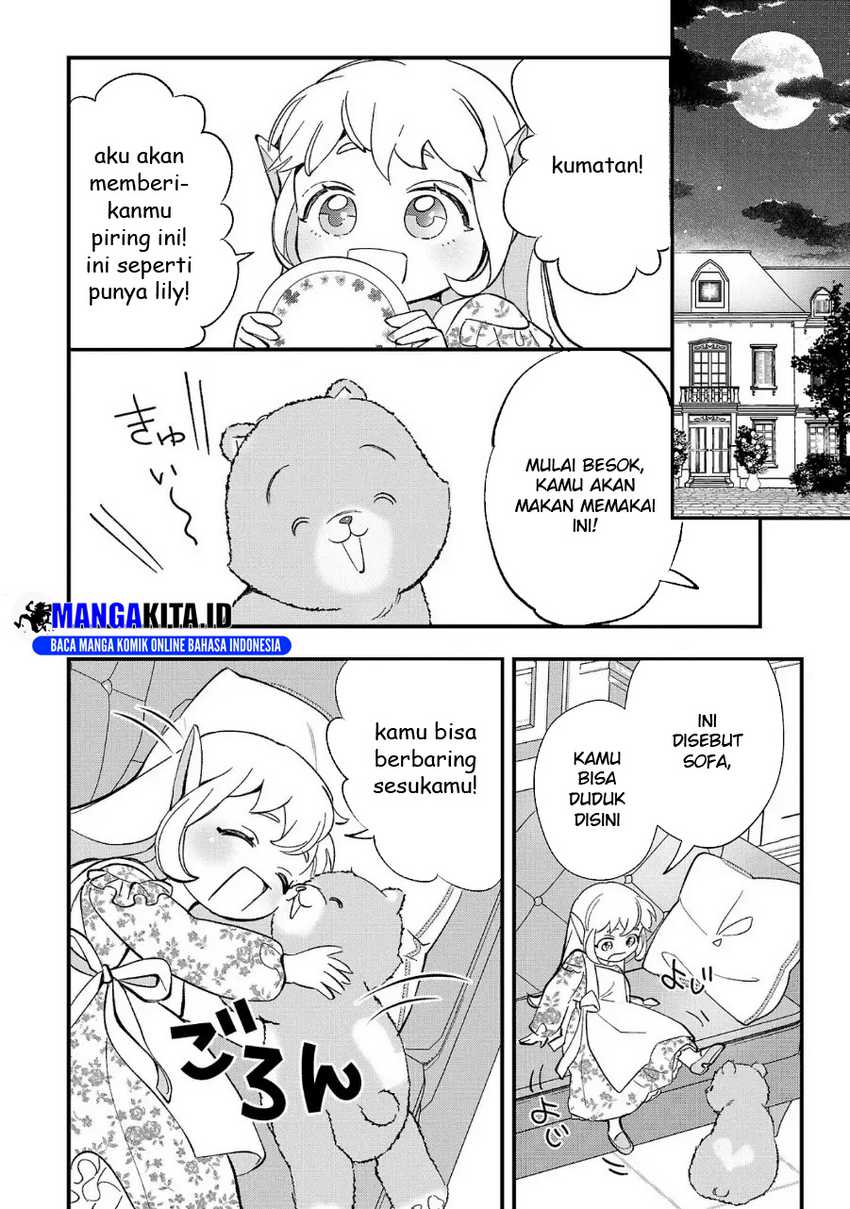 Urenokori no Dorei Elf wo Hirotta no de, Musume ni suru Koto ni shita Chapter 11.2