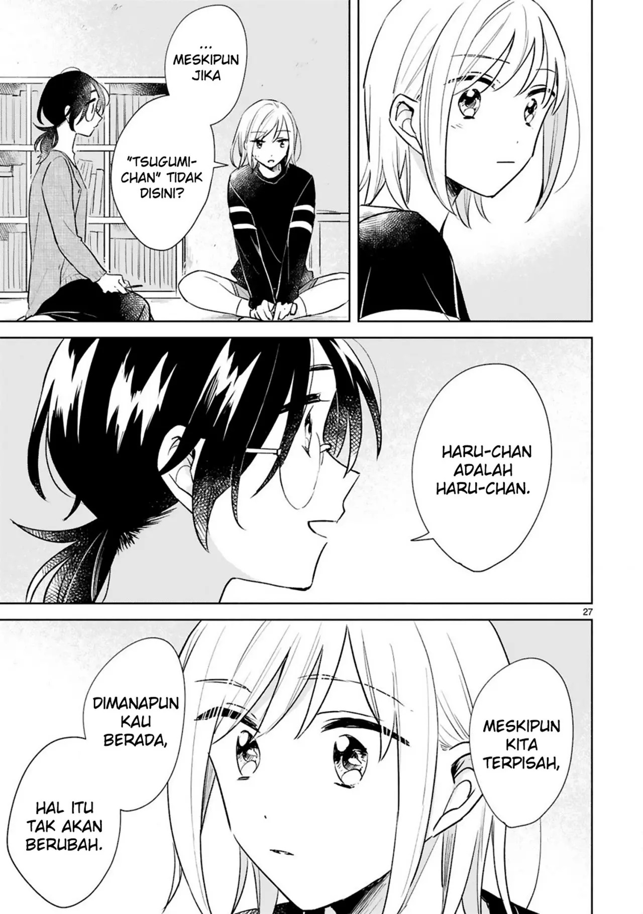 Haru to Midori chapter 15 halaman 27