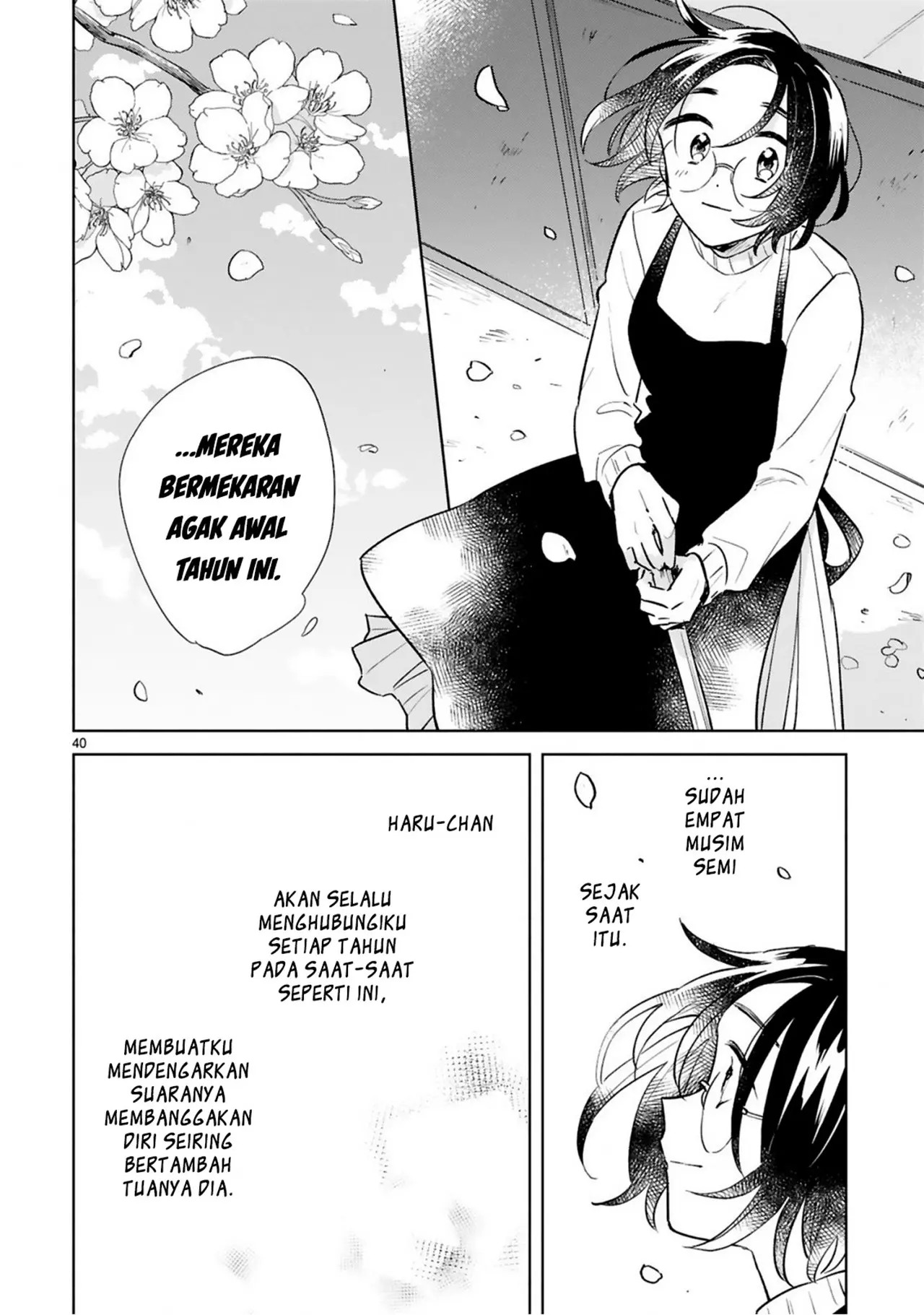 Haru to Midori chapter 15 halaman 40