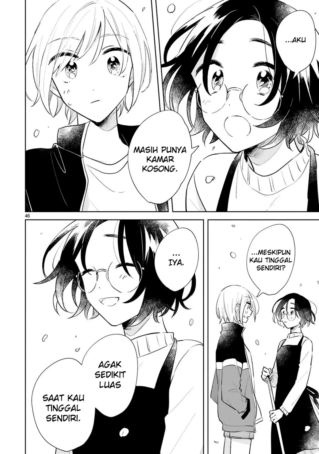 Haru to Midori chapter 15 halaman 46