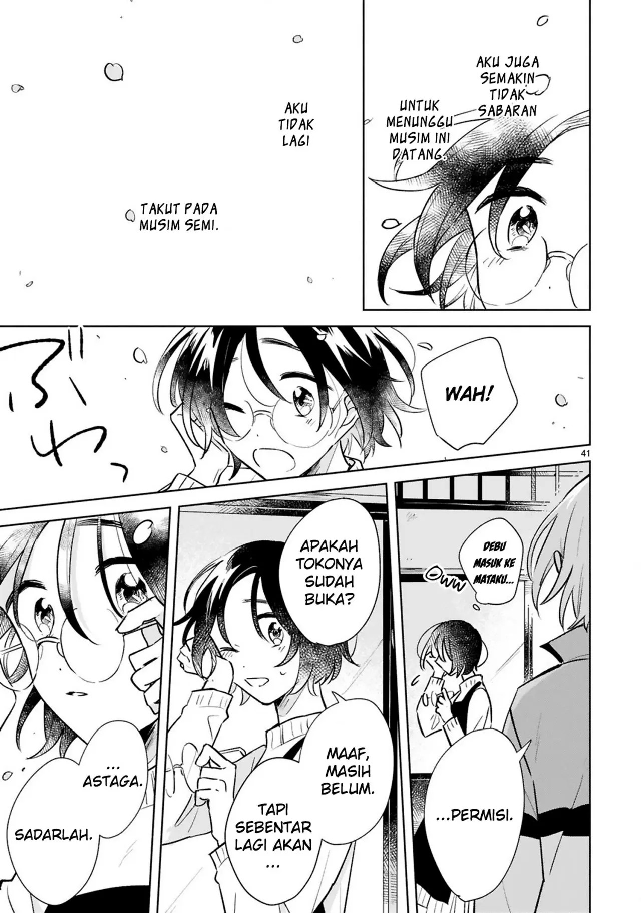 Haru to Midori chapter 15 halaman 41