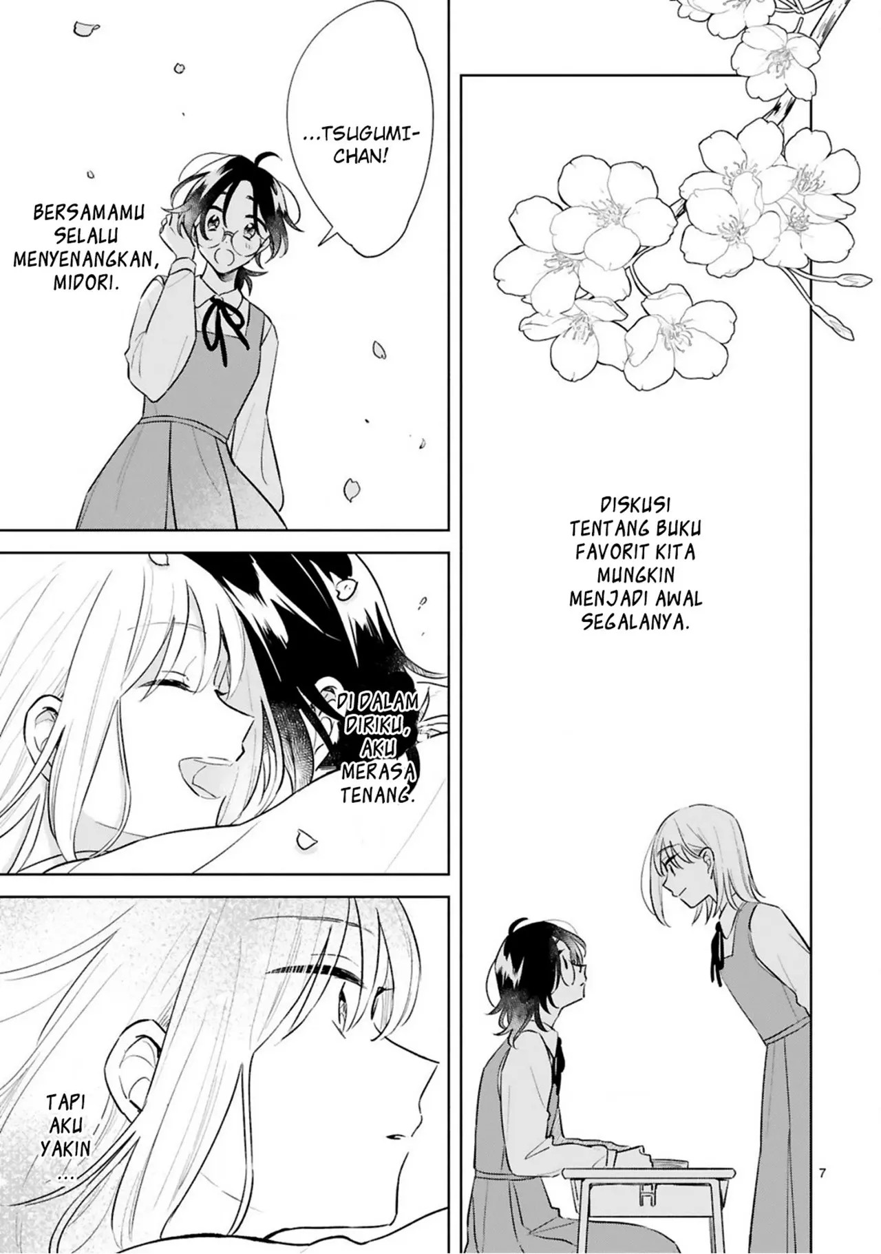 Haru to Midori chapter 15 halaman 7