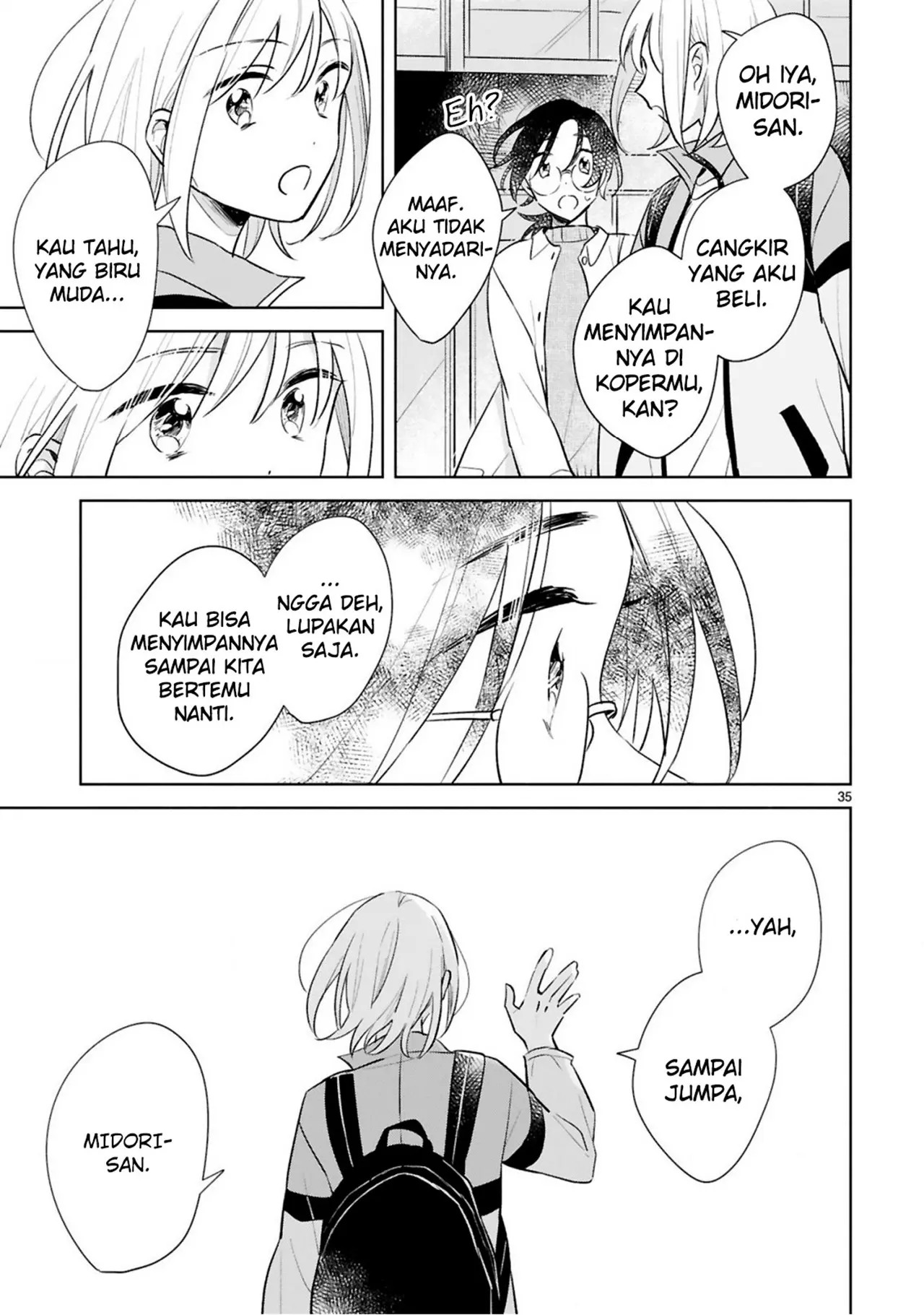 Haru to Midori chapter 15 halaman 35
