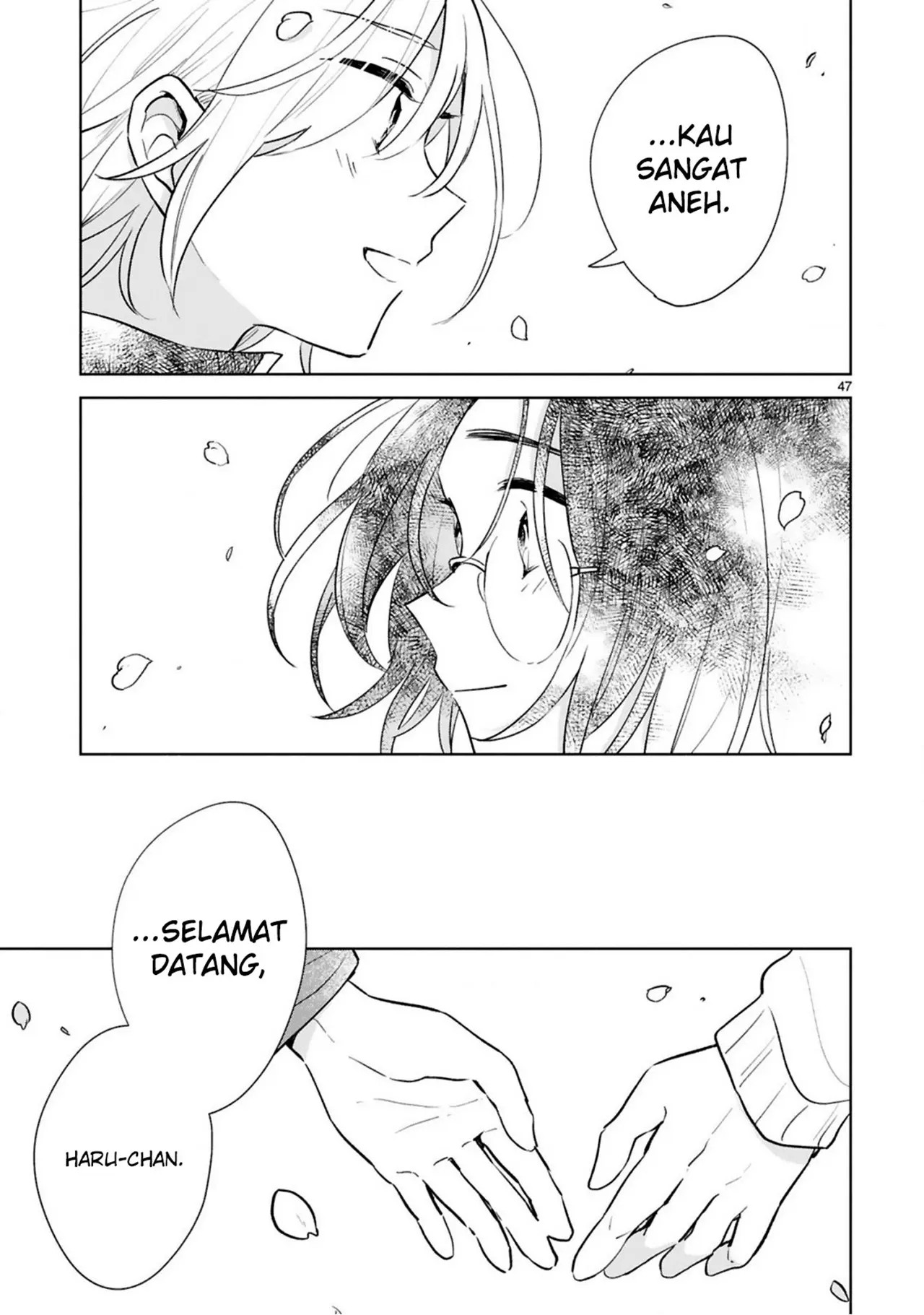 Haru to Midori chapter 15 halaman 47