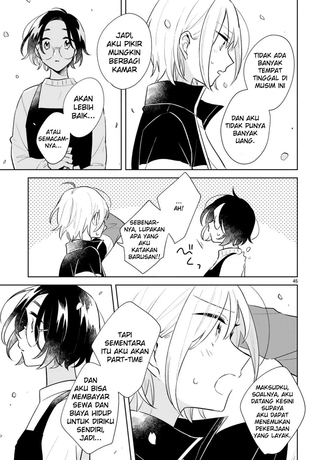 Haru to Midori chapter 15 halaman 45